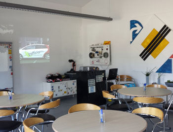 Trafficlights Fahrschule Innen